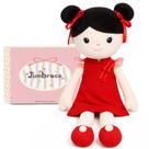 Boneca bebê macia Jumbrace 41 cm, pelúcia, cheongsam, menina Boneca bebê macia Jumbrace 41 cm, pelúcia, cheongsam, menina
