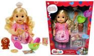 Boneca Bebê Menina Baby Little Mommy Com Cabelo Loira - Quando Eu Crescer Quero Ser Chef De Cozinha - Com Acessórios Da Profissão Cozinha - Mattel