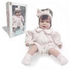 Boneca Bebê Real Recém Nascida Baby Reborn Alegre 42cm 5079