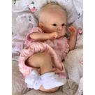 Boneca bebê reborn de vinil realista Anano 18" menina
