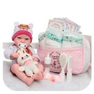 Boneca Bebê Reborn Larinha Realista Com Bolsa Maternidade