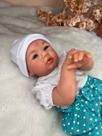 Boneca Bebê Reborn Menina Super Realista Olhos Azuis
