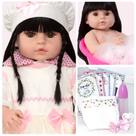 Boneca Bebê Reborn Morena Fofa Recem Nascida Pode Dar Banho Boneca Bebê Reborn Morena Fofa Recem Nascida Pode Dar Banho