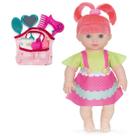 Boneca Bebê Sapekinha Shayane Menina Com Bolsa Maternidade