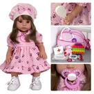 Boneca Bebezinho Adora Reborn Baby Dolls Bolsa Maternidade Boneca Bebezinho Adora Reborn Baby Dolls Bolsa Maternidade