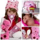 Boneca Bebezinho Adora Reborn Baby Dolls Enxoval Completo Boneca Bebezinho Adora Reborn Baby Dolls Enxoval Completo