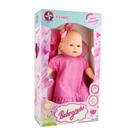 Boneca Bebezinho Vestido Rosa - 49 cm - Estrela