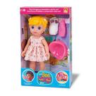 Boneca Bee Hugs Faz Xixi Com Mamadeira E Fralda - Bee Toys