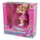 Boneca belinda radical patinete - dm brasil