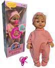 Boneca Betinha Baby Educadora Fala e Ensina as Vogais -Nova Toys