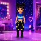 Boneca Beverly Lumi K-POP Cantora Guerreira Brinquedo Menina Boneca Beverly Lumi K-POP Cantora Guerreira Brinquedo Menina