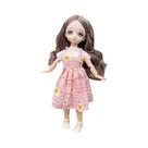 Boneca BJD Em Escala 1/6 De 30cm Com 23 Juntas Removíveis, Olhos 3D, Vestido De Menina Anime,