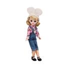 Boneca BJD Kawaii De 30cm Conjunto Completo Corpo Móvel Com 16 Juntas Saia Chapéu Acessórios Para
