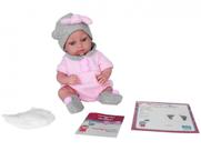 Boneca Boutique Dolls eborn Macacão Rosa - com Acessórios Super Toys Boneca Boutique Dolls eborn Macacão Rosa - com Acessórios Super Toys
