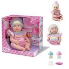 Boneca Brinquedo Papinha New Born da Divertoys Criança