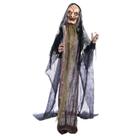 Boneca Bruxa Halloween Gigante Com Sensor Sons e Movimento