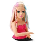 Boneca Busto Diver Surpresa Hair Style c/ Acessórios Maquiar - Divertoys