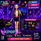 Boneca Cantora Kpop Infantil Cabelos Coloridos Musical Entrega Veloz Boneca Cantora Kpop Infantil Cabelos Coloridos Musical Entrega Veloz