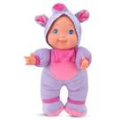 Boneca Carinhosa Porquinha Lilás 29 cm Antialérgica Boneca Carinhosa Porquinha Lilás 29 cm Antialérgica