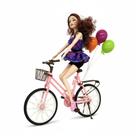 Boneca Ciclista Bike Articulada Brinquedo Infantil Menina