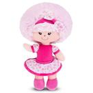 Boneca Clara de Pelúcia Rosa 42 cm Antialérgica Boneca Clara de Pelúcia Rosa 42 cm Antialérgica