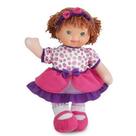 Boneca Clássica Luana Pink 34 cm Antialérgica
