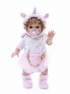 Boneca Cloveray Reborn 18" Refelike com acessórios