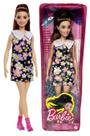 Boneca Colecionável Menina Morena Barbie Fashionistas - Deficiente Auditiva Com Prótese Aparelho Auditivo - Doll Número 187 - Mattel