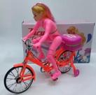 Boneca Com Bicicleta Que Pedala De Verdade Musical C/led Boneca Com Bicicleta Que Pedala De Verdade Musical C/led