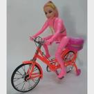 Boneca Com Bicicleta Que Pedala De Verdade Musical .