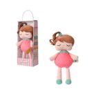 Boneca Com Caixa Angela Frutas Moranguinho 33cm - MeToo Boneca Com Caixa Angela Frutas Moranguinho 33cm - MeToo