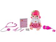 Boneca com Máscara Baby Moranguinho Dodói - com Acessório Mimo Toys Boneca com Máscara Baby Moranguinho Dodói - com Acessório Mimo Toys
