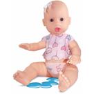 Boneca com Mecanismo Bebê Xixizinho com Mamadeira 28CM