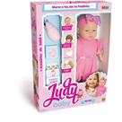 Boneca com Mecanismo JUDY BABY FAZ Xixi 34CM - MILK