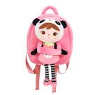 Boneca com Mochila Metoo Doll Original Keppel Jimbão Floresta Clássica Panda 30cm