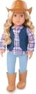 Boneca Cowgirl OG DOLLS 46 cm Cabelos Loiros