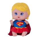 Boneca Dc Super Herói Baby Supergirl Super Mulher Infantil - Super Toys