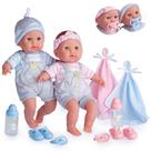 Boneca de bebê JC Toys Berenguer Boutique 30050 TWINS 38cm 2+