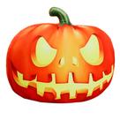 Boneca de brinquedo de pelúcia, abóbora de Halloween, 20 cm para crianças e adultos