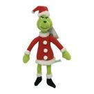Boneca de brinquedo de pelúcia Grinch roubou a garota rosa de Natal de 65 cm