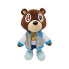 Boneca de brinquedo de pelúcia Kanyes Bear, anime de 26 cm para decoração Boneca de brinquedo de pelúcia Kanyes Bear, anime de 26 cm para decoração