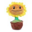 Boneca de brinquedo de pelúcia Plants vs Zombies Sunflower 20-23 cm