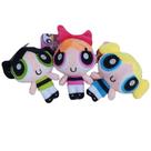 Boneca de brinquedo de pelúcia Powerpuff Girls de 10 cm, conjunto de 3 Boneca de brinquedo de pelúcia Powerpuff Girls de 10 cm, conjunto de 3