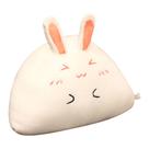 Boneca de brinquedo de pelúcia Rice Ball Rabbit 42 cm em algodão e pelúcia