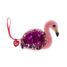 Boneca de brinquedo de pelúcia roxa Bespangled Flamingo 20 cm em algodão Boneca de brinquedo de pelúcia roxa Bespangled Flamingo 20 cm em algodão
