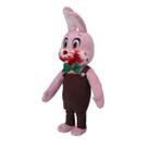 Boneca de brinquedo de pelúcia Scary Pink Rabbit 30-35 cm, anime para crianças