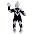 Boneca de brinquedo de pelúcia Ultramans preta de 50 cm, anime para crianças