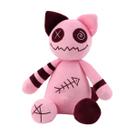 Boneca de brinquedo de pelúcia Zombie Cat 25 cm Anime para decoração
