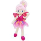 Boneca de fada de pelúcia June Garden Siofra 16 cm com asas