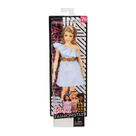 Boneca de moda Barbie Fashionistas puramente listrada